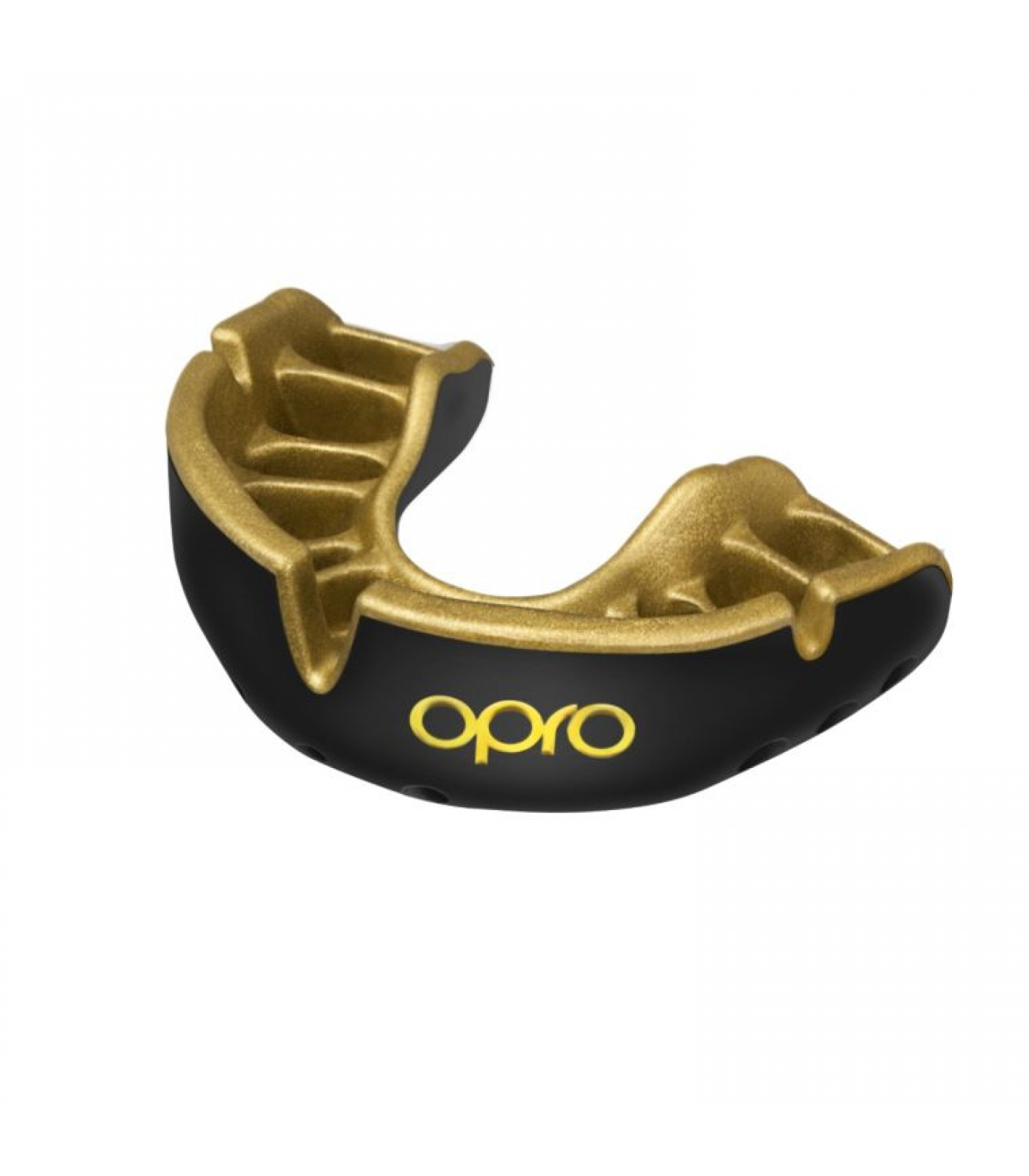 Протектор за уста - OPRO Gold Level Mouthguard - Black/Gold